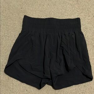 Outdoor Voices Black Athletic Shorts